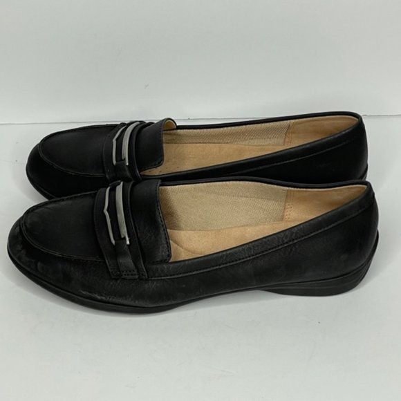 Life Stride Black Loafers Flats - Picture 1 of 3